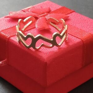 Gold Heart Ring
